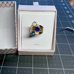 Dillards 3 stone ring - size 7